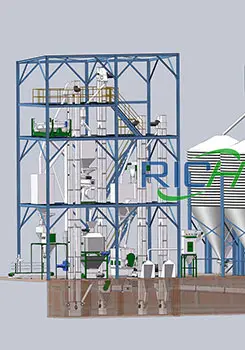 1-2 Т/час Линия По Производству Корма Для Рыб