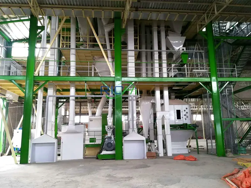 2 Т/Час Линия По Производству Корма Для Креветок В Индонезии