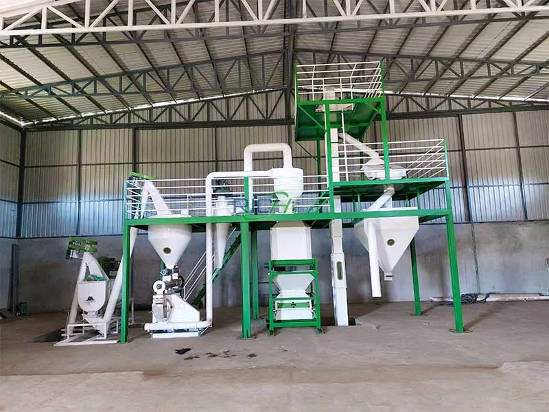 1-2 Т/Час Линия По Производству Комбикормов Для Свиней В Армении