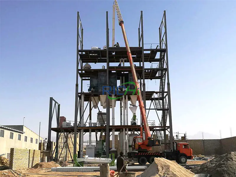 10 Т/Час Линия По Производству Кормов Для Лошадей В Великобритании