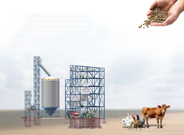 Линия По Производству Кормов Для Скотa