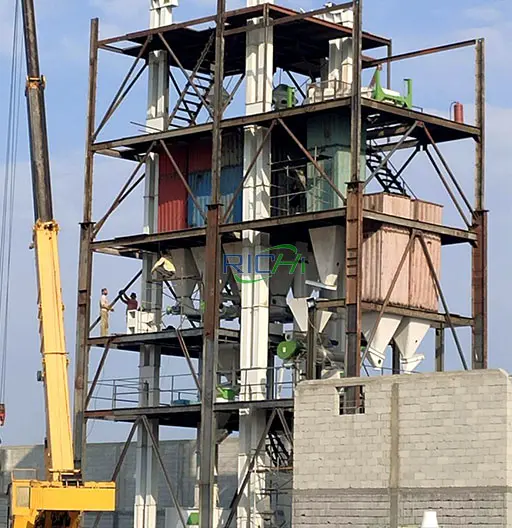 линия для производства кормовых смесей