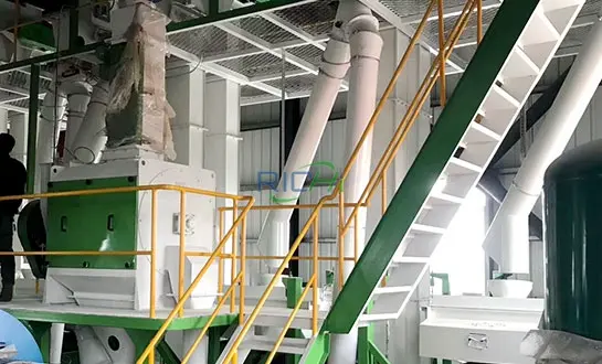 1-6 Т/Час Линия По Производству Травяных Гранул В США