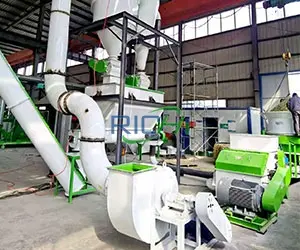 Система Измельчения Люцерны