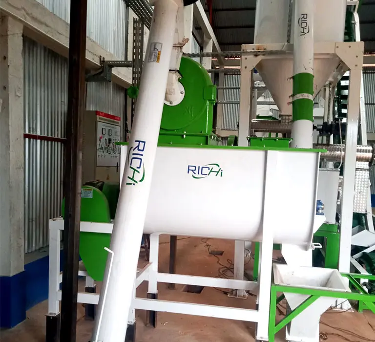 500 кг/ч Линия по производству травяных гранул в Кыргызстане