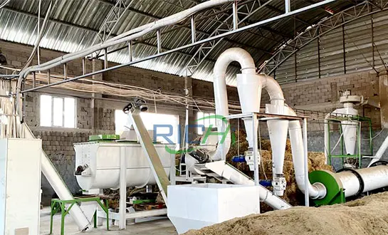 1-4 Т/Час Линия По Производству Кормов Из Травы В Казахстане