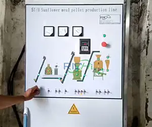 Электронная Система Управления Гранулированием Подсолнечного Шрота