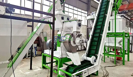 5 Т/Час Линии По Производству Пеллет Из Лузги Подсолнечник В Казахстане