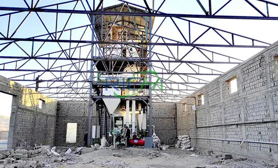 3-5 Т/Час Линия По Производству Кормов Для Кур В Узбекистане