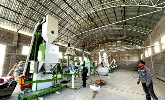 1-2 Т/Час Линия По Производству Гранул Из Травы В Узбекистане