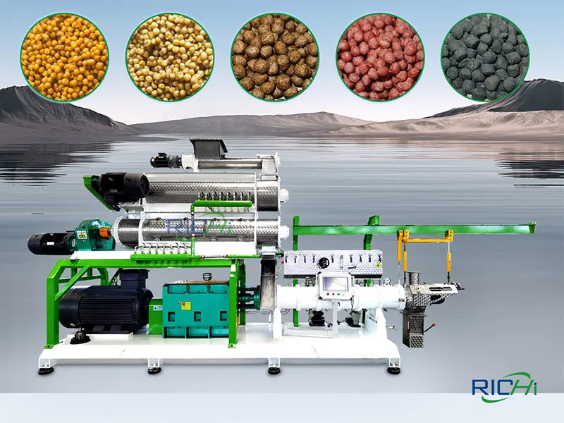 экструдер для рыбьего корма