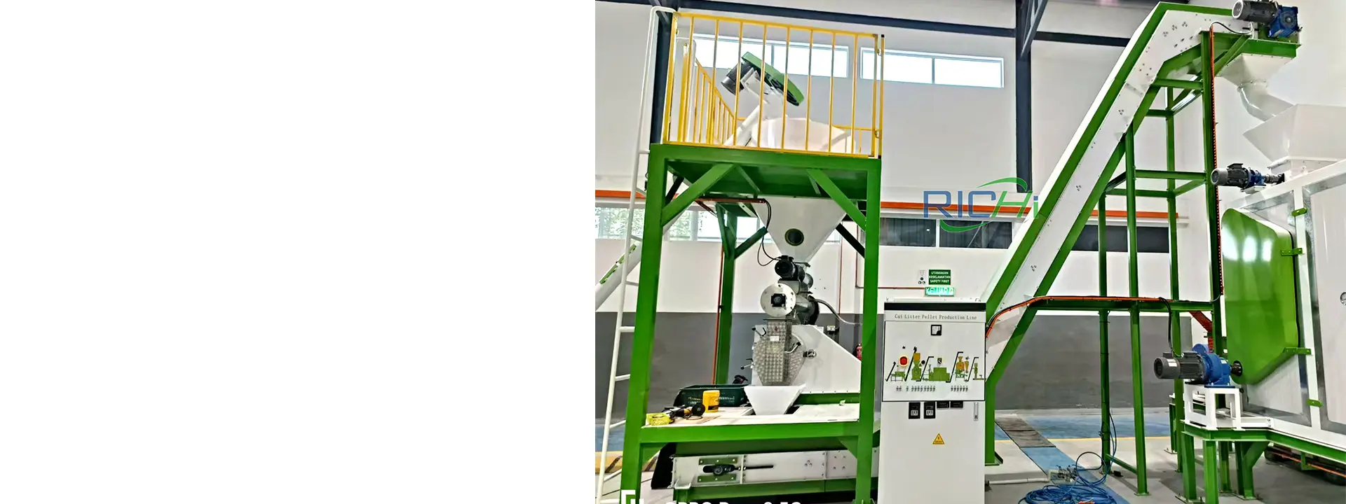 1-2 т/час линии для производства кошачьего наполнителя тофу в России