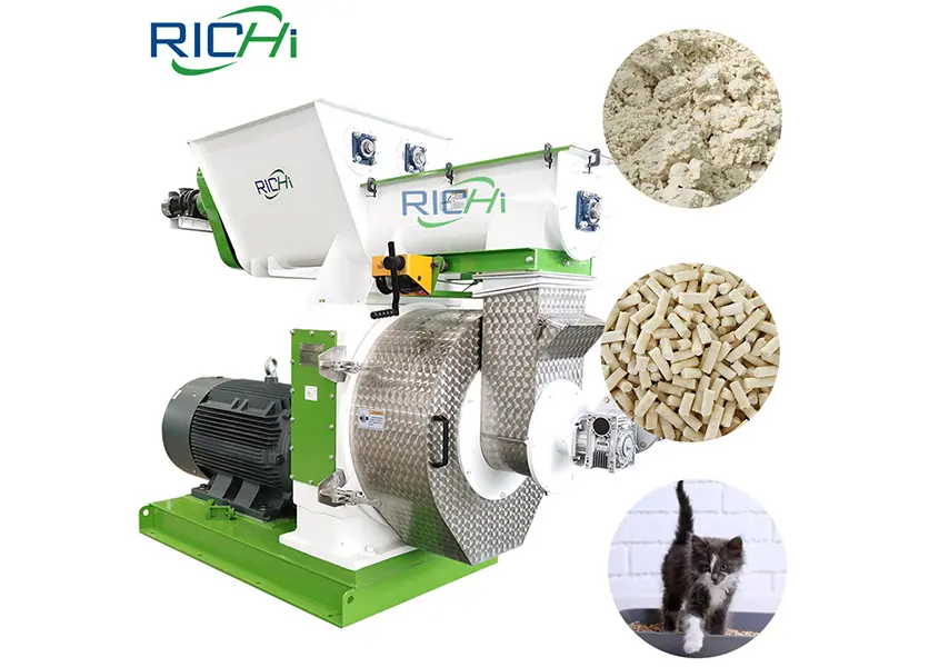 Российский Клиент Подписал Контракт На 1–2 Т/Ч Линию Для Производства Кошачьего Наполнителя Тофу