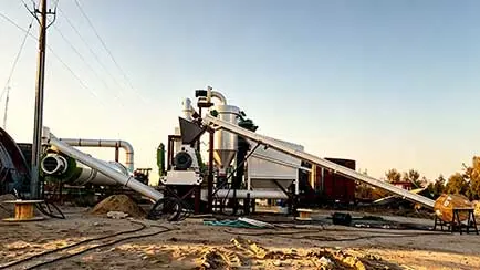 Линия по производству древесных гранул производительностью 2 т/ч в Эстонии