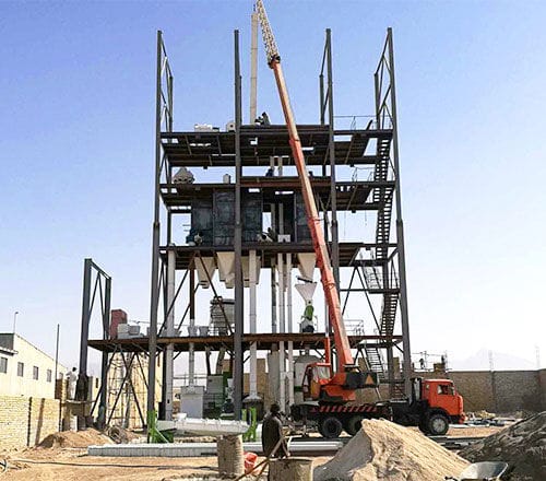 Настраиваемая конструкция комбикормового завода производительностью 1-100 т/ч для рынка Узбекистана